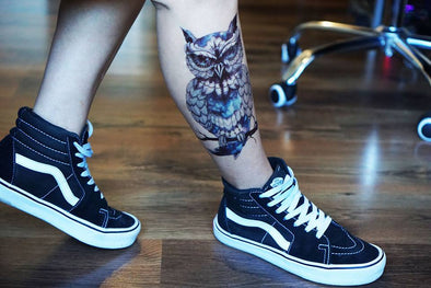 OWL TEMPORARY TATTOOS