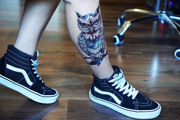 OWL TEMPORARY TATTOOS